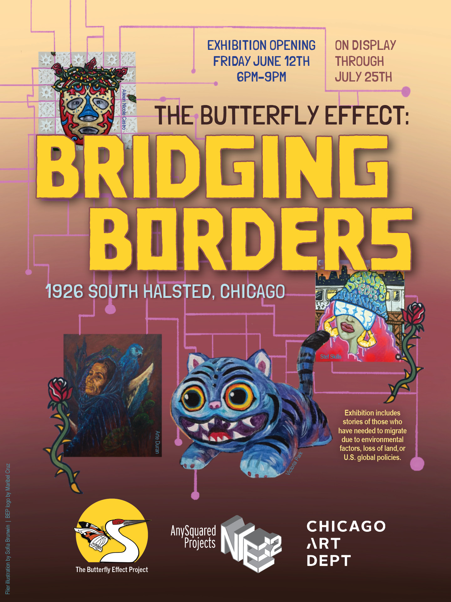 June 12 | Bridging Borders Exhibition Opening Event at Chicago Art Department