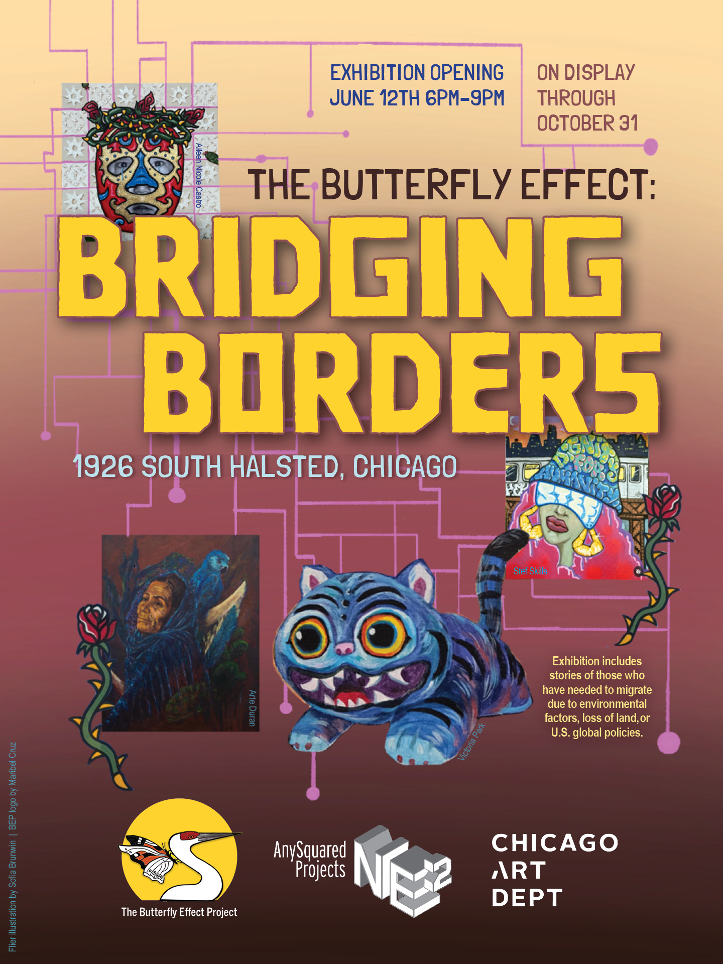 June 12 | Bridging Borders Exhibition Opening Event at Chicago Art Department
